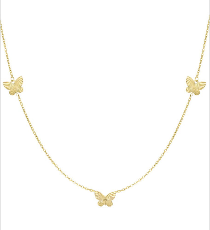 Ketting butterfly