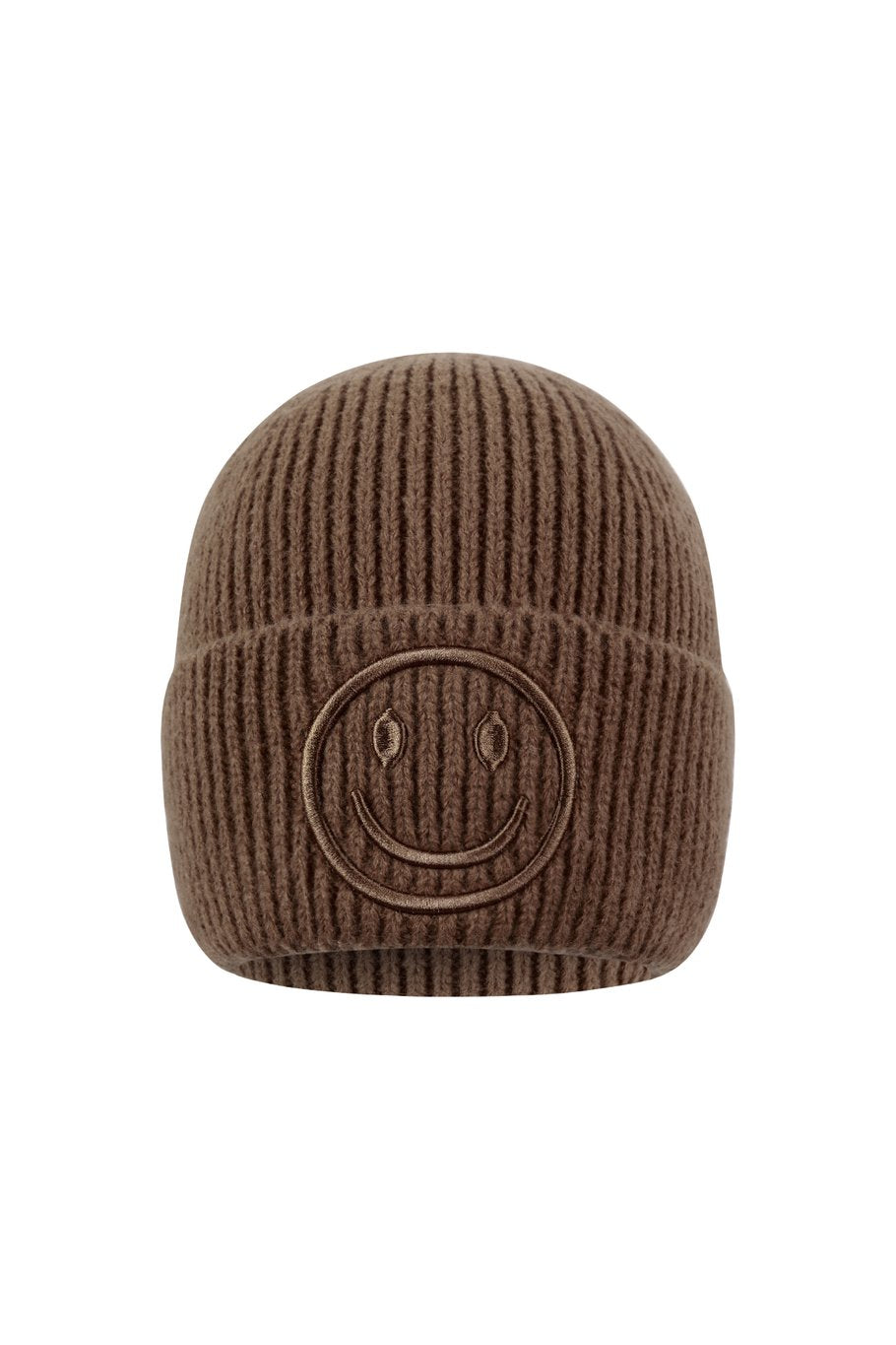 Smiley muts dark brown
