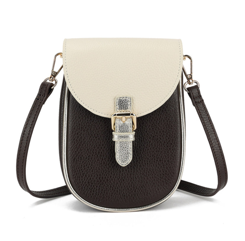 Schoudertasje Anna leer