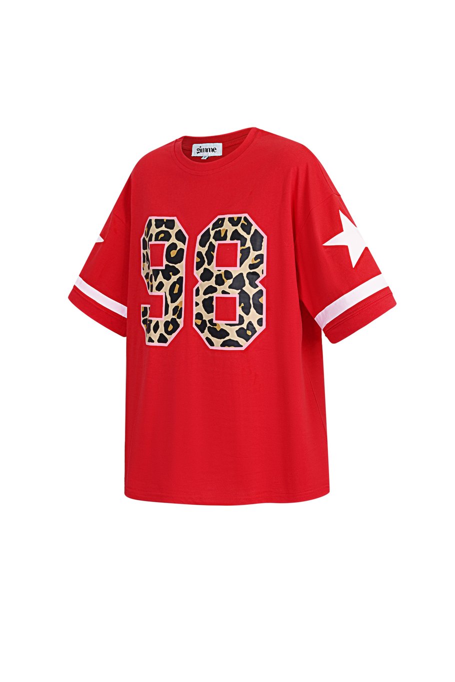 T-Shirt Bri | rood, roze of wit