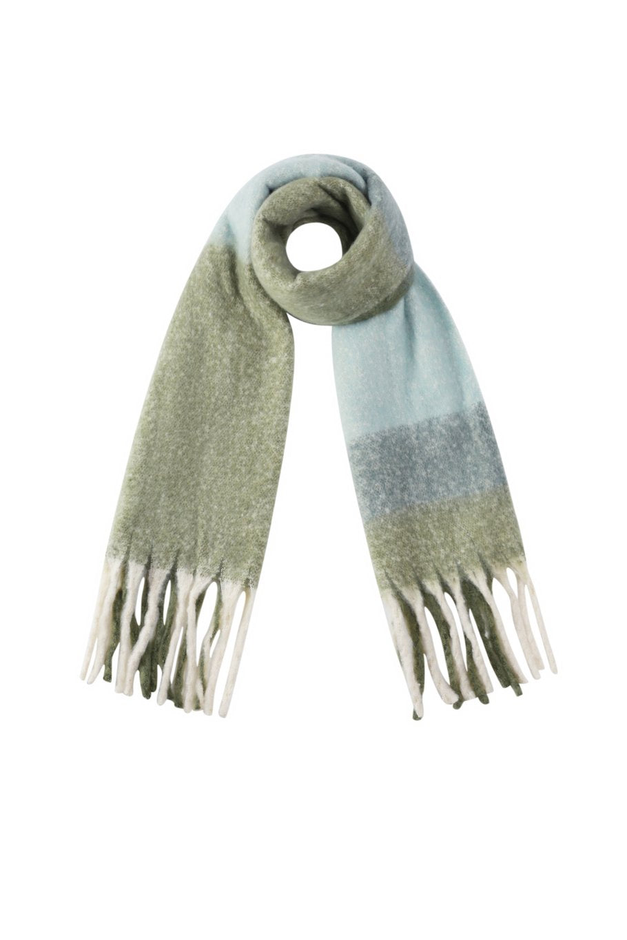 Scarf winter green