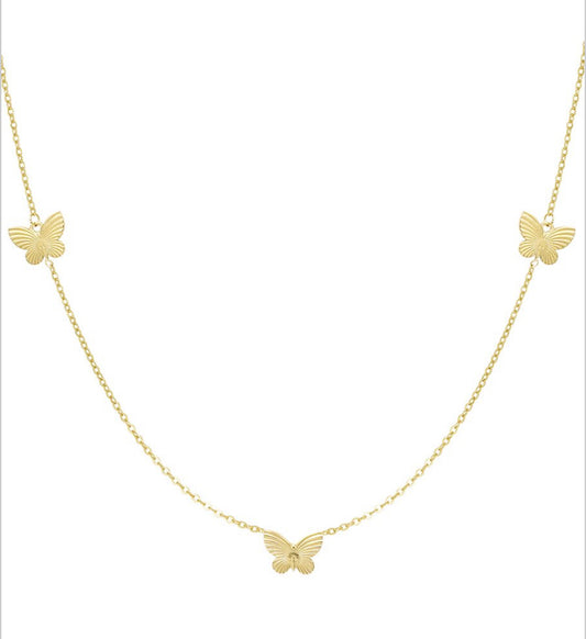 Ketting butterfly