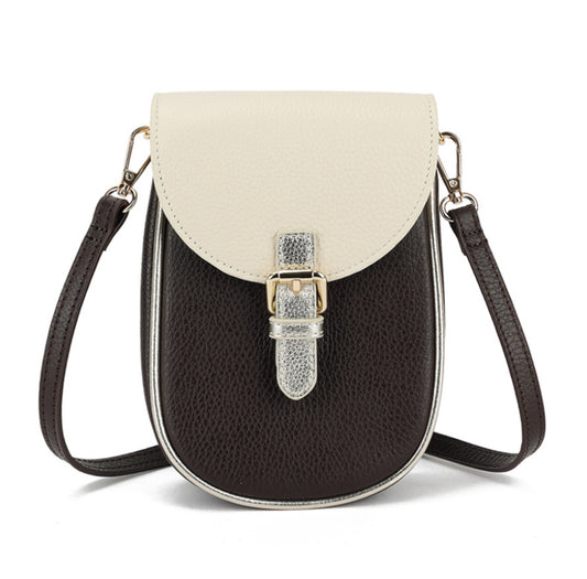 Schoudertasje Anna leer